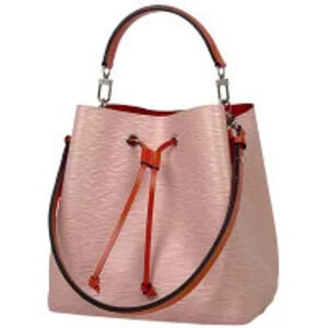 Louis Vuitton NeoNoe Shoulder Bag Drawstring Handbag Epi Leather Rose Pink